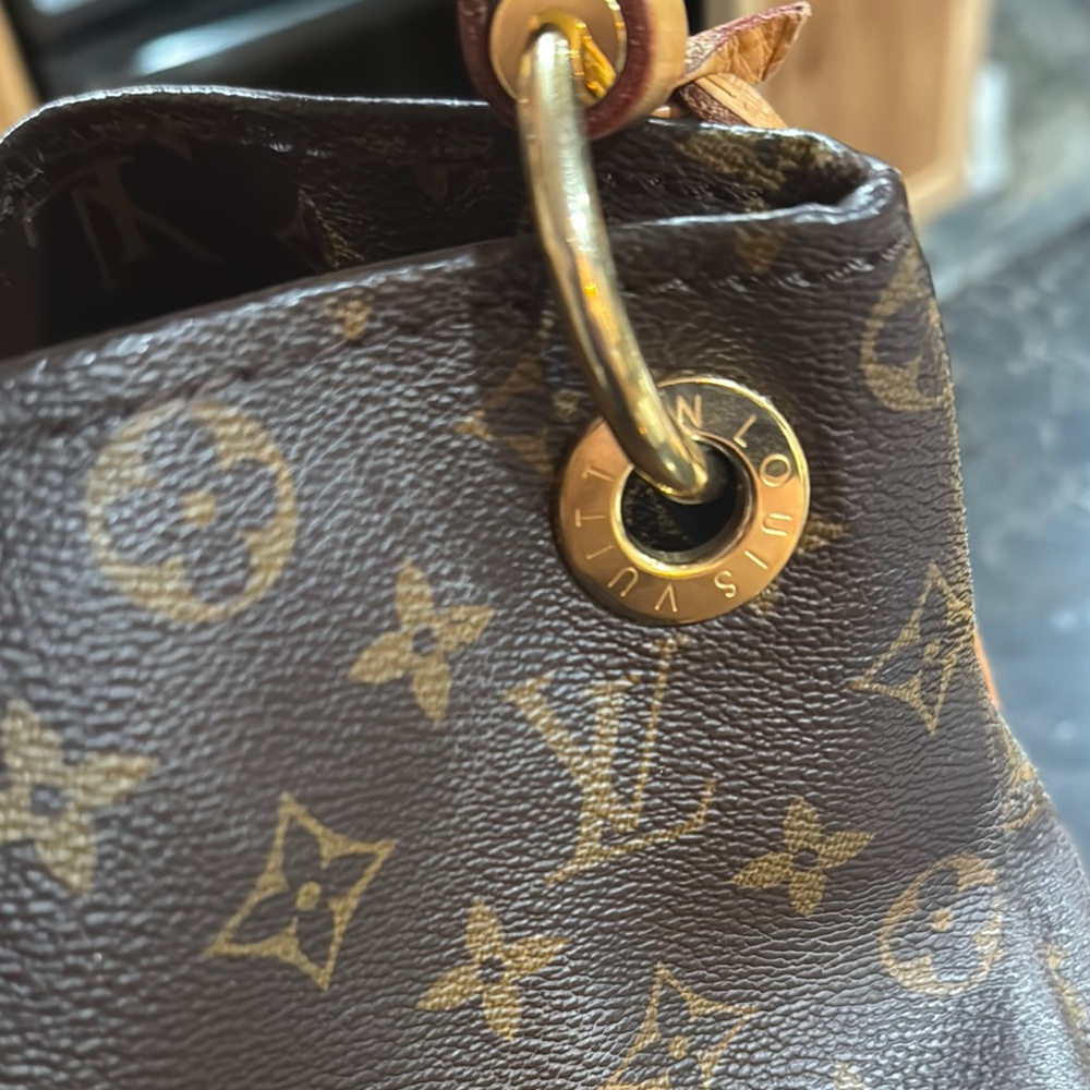 Louis Vuitton Brown Monogram Hobo Bag - Picture 10 of 16